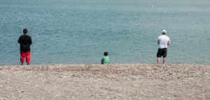 Boy at the beach