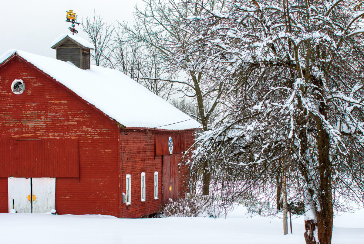 red barn