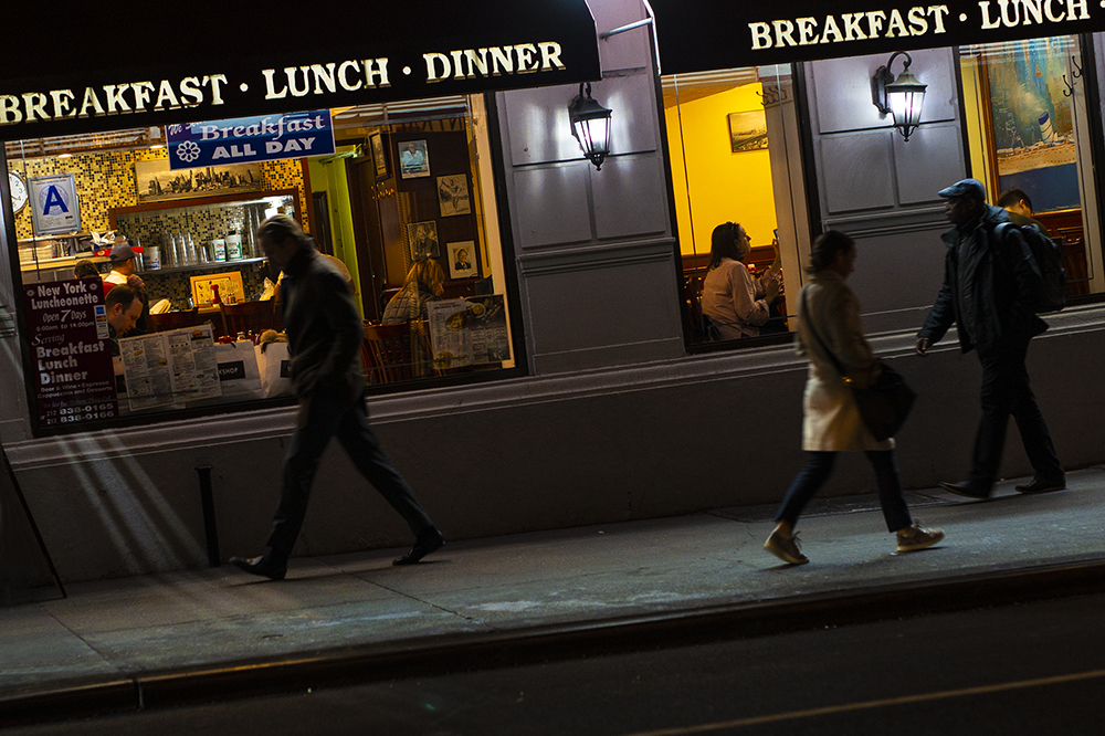 A restaurant in NYC